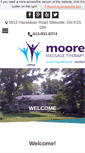 Mobile Screenshot of mooremassage.ca